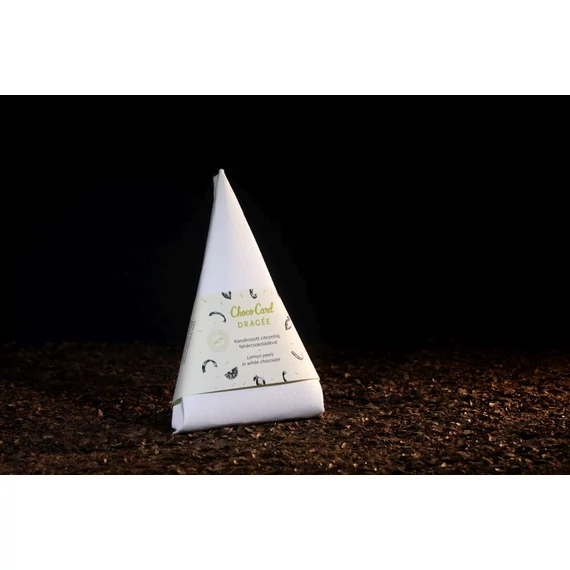 Kandírozott citromhéj fehér csokoládéval díszcsomagolásban